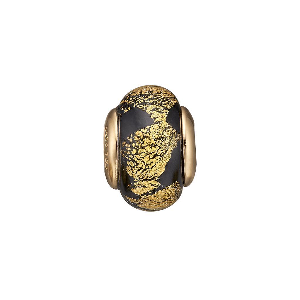 Charm - Golden Black Globe-Christina Watches-Guldsmed Lauridsen