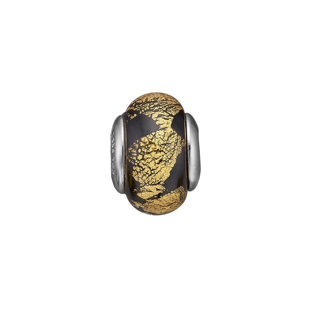 Charm - Golden Black Globe-Christina Watches-Guldsmed Lauridsen