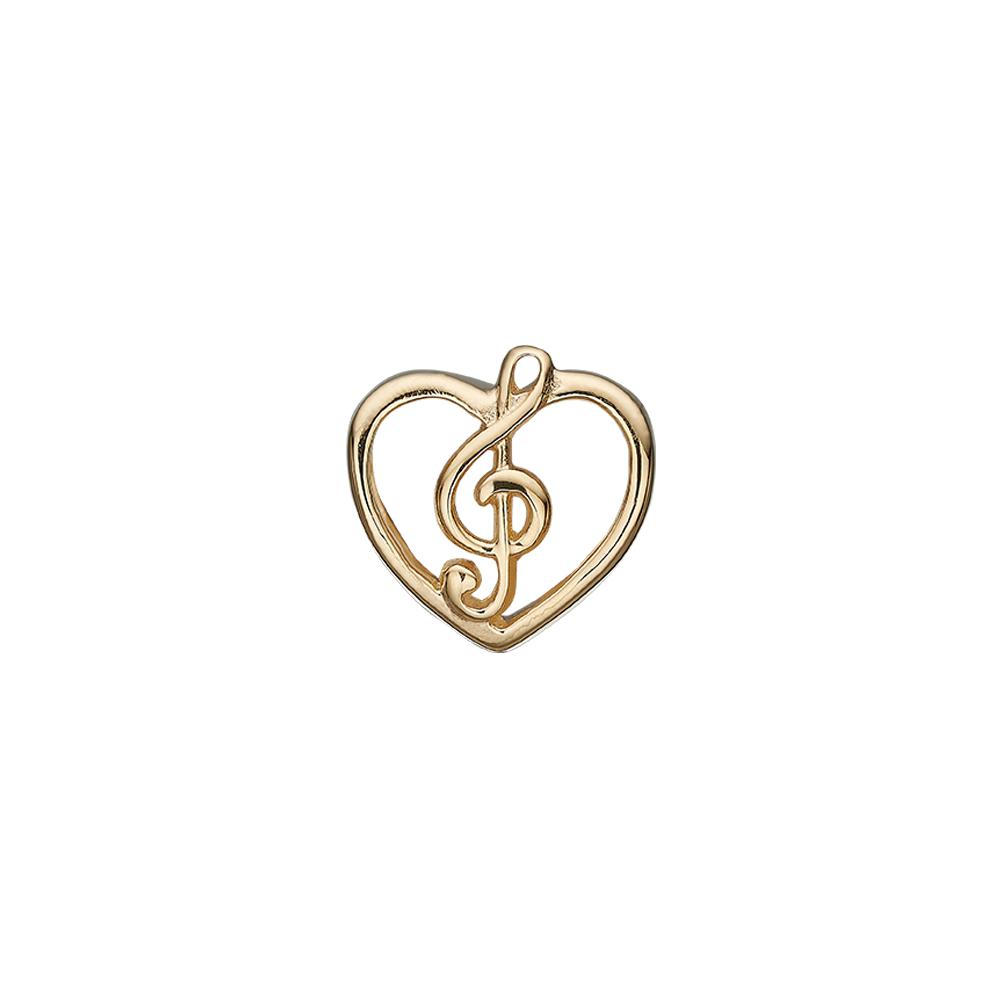 Charm - Music Love-Christina Watches-Guldsmed Lauridsen