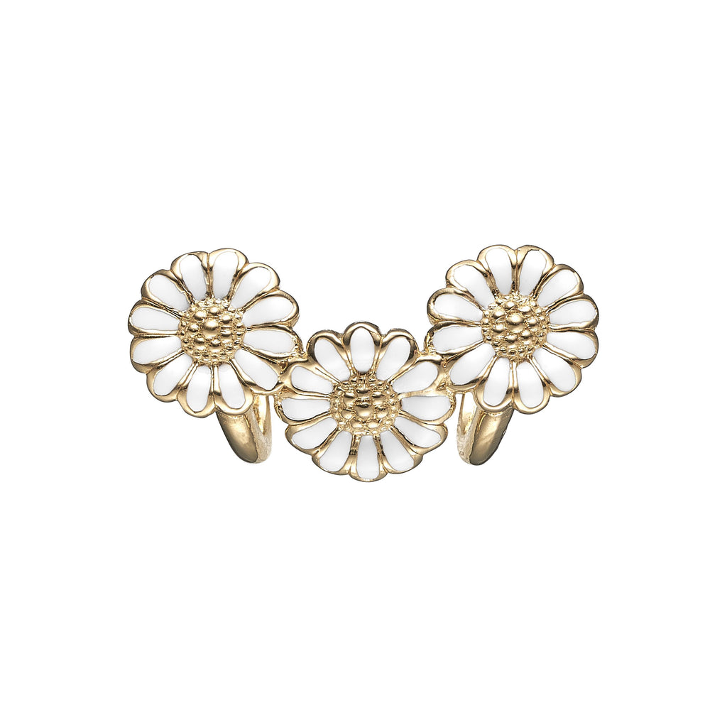 Charm - White Marguerite Trinity-Christina Watches-Guldsmed Lauridsen