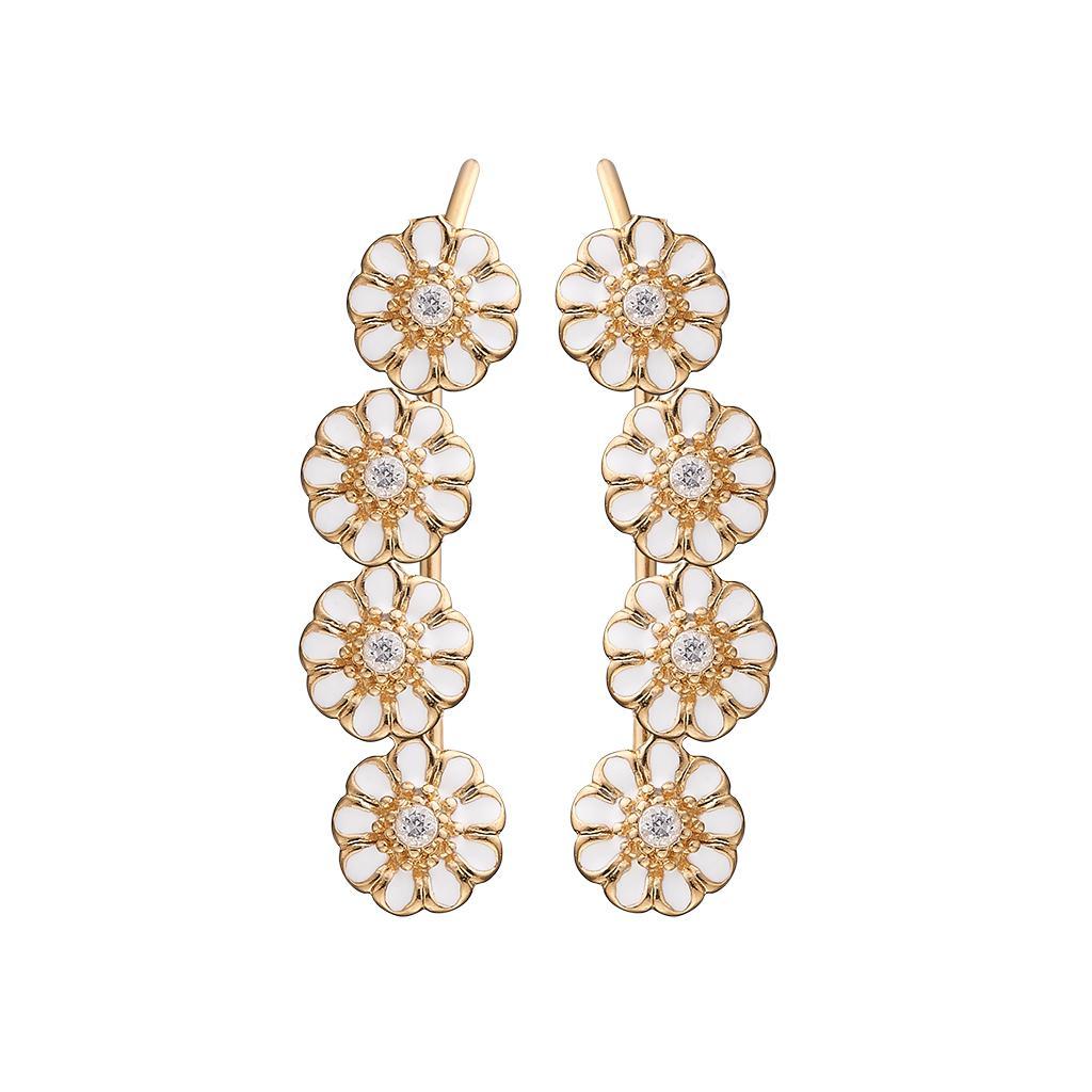 Christina crawlers - Long Marguerites-Christina Watches-Guldsmed Lauridsen