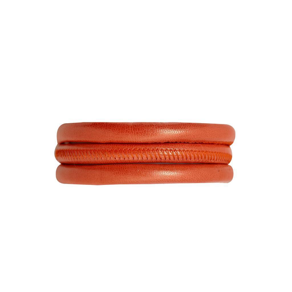 Christina Læderarmbånd - Coral - 3-lags-Christina Watches-Guldsmed Lauridsen