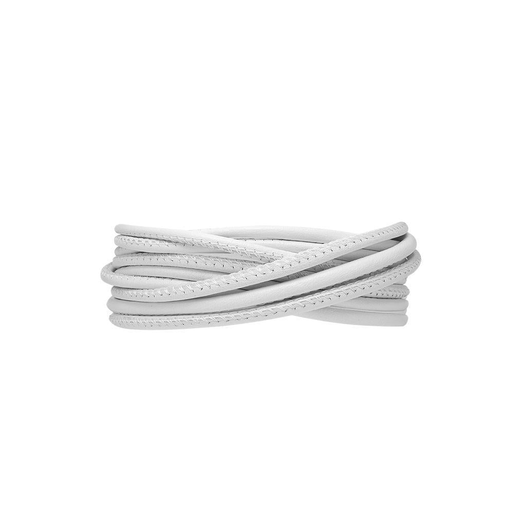 Christina Læderarmbånd - Hvid - 3-string-Christina Watches-Guldsmed Lauridsen