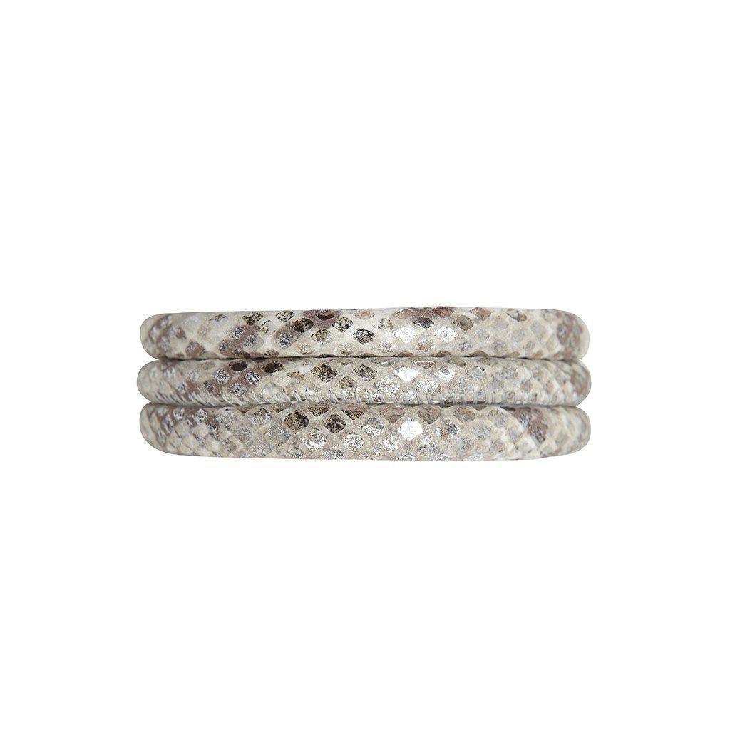 Christina Læderarmbånd - Snake - 3-lags-Christina Watches-Guldsmed Lauridsen