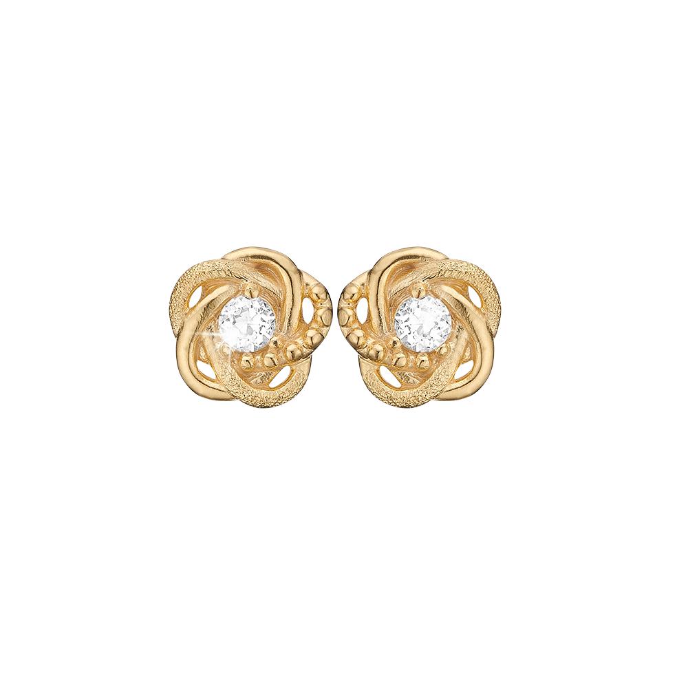 Christina ørestikkere - Knot-Christina Watches-Guldsmed Lauridsen