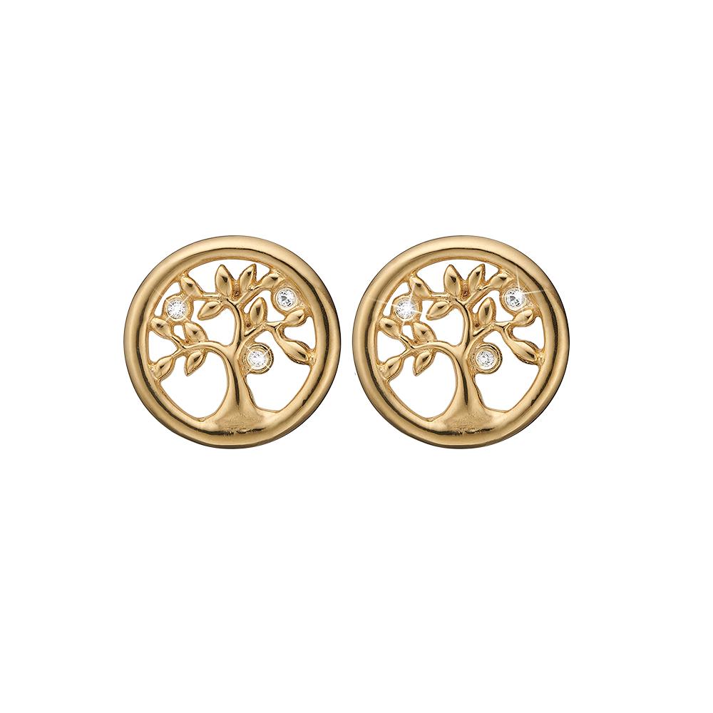 Christina ørestikkere - Tree of Life-Christina Watches-Guldsmed Lauridsen