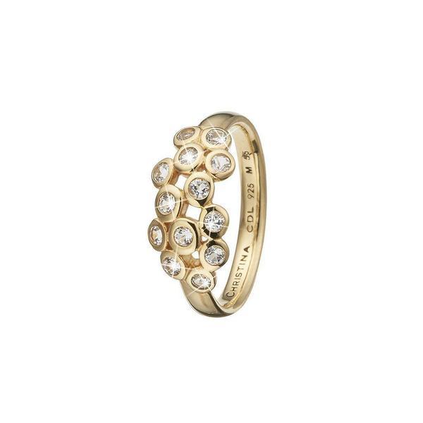 Christina ring - Champagne Love-Christina Watches-Guldsmed Lauridsen