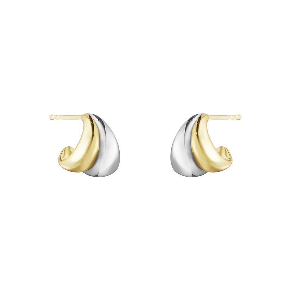 Georg Jensen - Curve lille ørering-Georg Jensen-Guldsmed Lauridsen