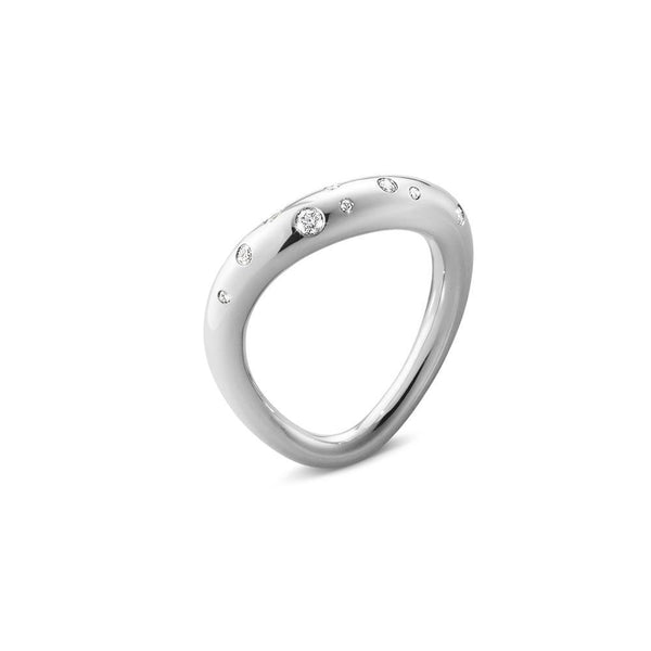 Georg Jensen - Offspring ring med brillanter-Georg Jensen-Guldsmed Lauridsen