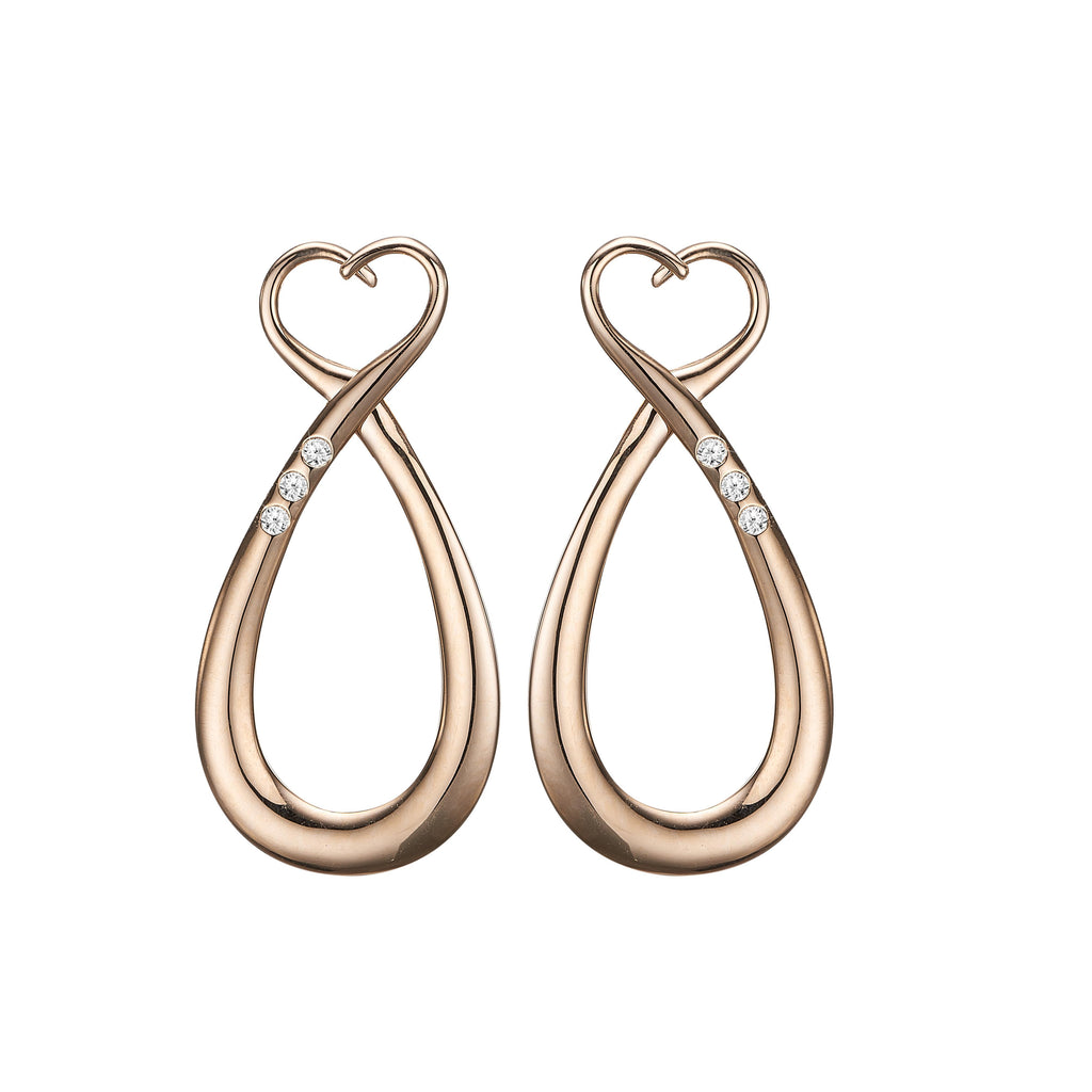 Guld øreringe - Diamond Earrings-Christina Watches-Guldsmed Lauridsen