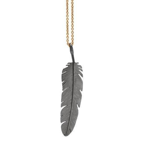 Heiring - Large feather-Heiring-Guldsmed Lauridsen