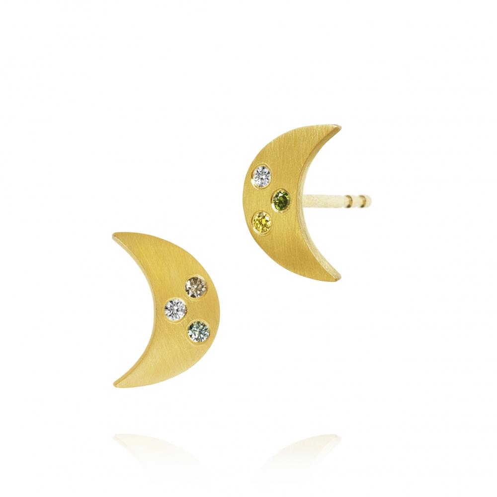 LUNA ørestikkere-Dulong Fine Jewelry-Guldsmed Lauridsen