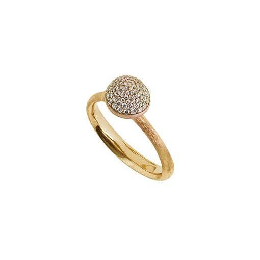 Ole Lynggaard Lotus paveret mellem i 18 kt.-Ole Lynggaard Copenhagen-Guldsmed Lauridsen