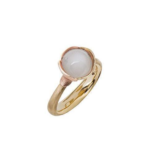 Ole Lynggaard Lotus ring nr. 1 i 18 kt. rødguld-Ole Lynggaard Copenhagen-Guldsmed Lauridsen