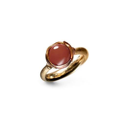 Ole Lynggaard Lotus ring nr. 1 i 18 kt. rødguld-Ole Lynggaard Copenhagen-Guldsmed Lauridsen