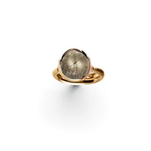 Ole Lynggaard Lotus ring nr. 2 i 18 kt. rødguld-Ole Lynggaard Copenhagen-Guldsmed Lauridsen