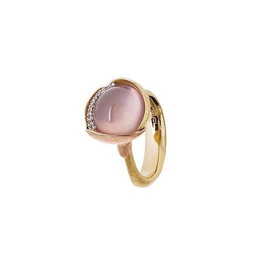Ole Lynggaard Lotus ring nr. 3 i 18 kt. rødguld-Ole Lynggaard Copenhagen-Guldsmed Lauridsen