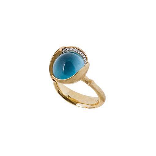 Ole Lynggaard Lotus ring nr. 3 i 18 kt. rødguld-Ole Lynggaard Copenhagen-Guldsmed Lauridsen