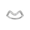 Wave Sparkle ring - small-byBiehl-Guldsmed Lauridsen